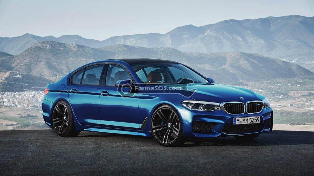2018 BMW F90 M5 rendering جدیدترین جزئیات از بی ام و M5 جدید